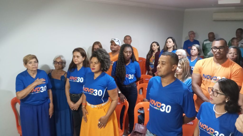 Marta Santos e Bel Checon são oficializadas candidatas a prefeita e vice-prefeita de Eunápolis em convenção do partido novo por aclamação