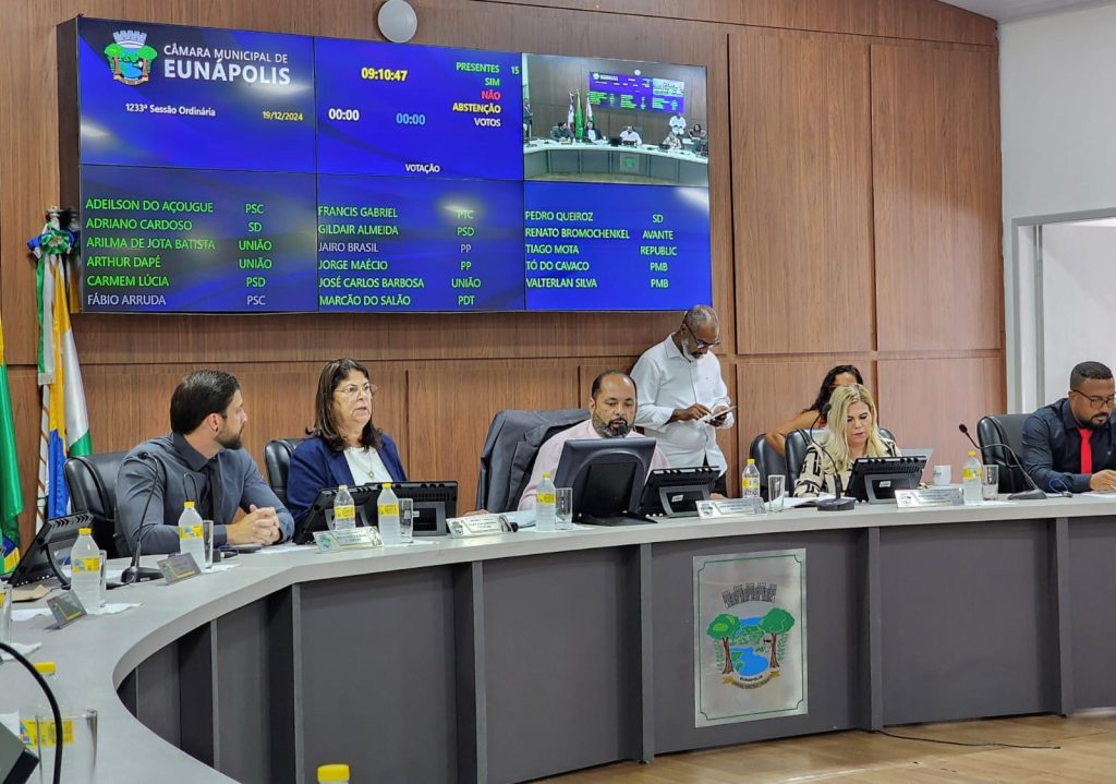 Câmara de Eunápolis aprova nova Lei Orgânica para o município