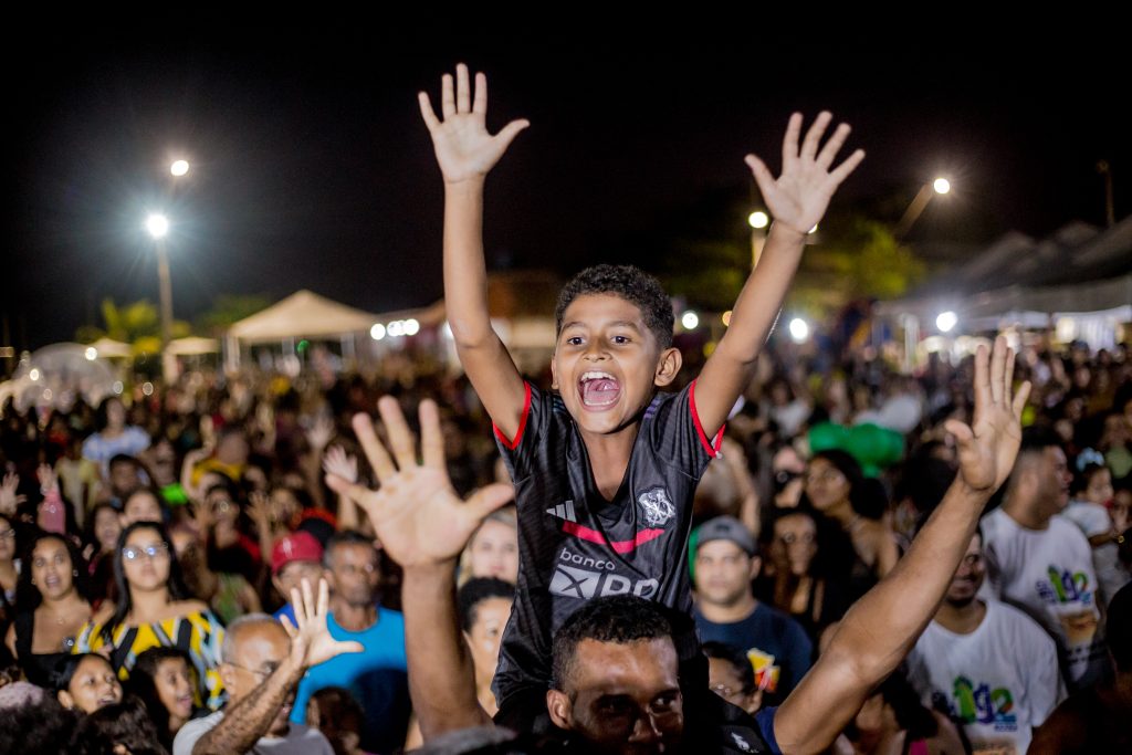 Criançada e famílias de Cabrália curtem uma grande confraternização durante as comemorações dos 192 anos de emancipação política do município