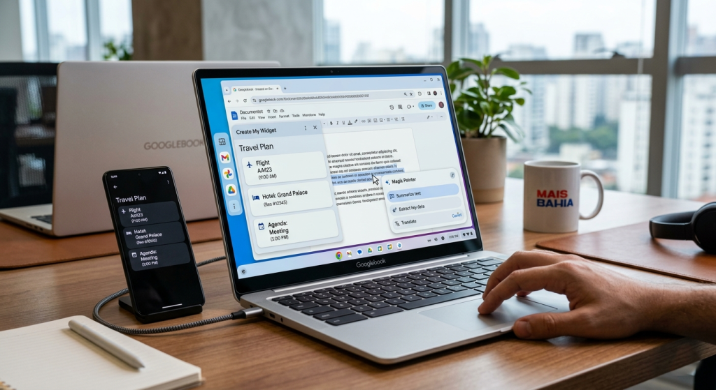 Google anuncia Googlebook, nova linha de notebooks com inteligência artificial nativa